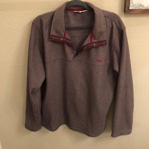 MOUNTAIN KHAKI HALF ZIP